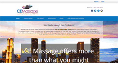 Desktop Screenshot of georgiamassagece.com
